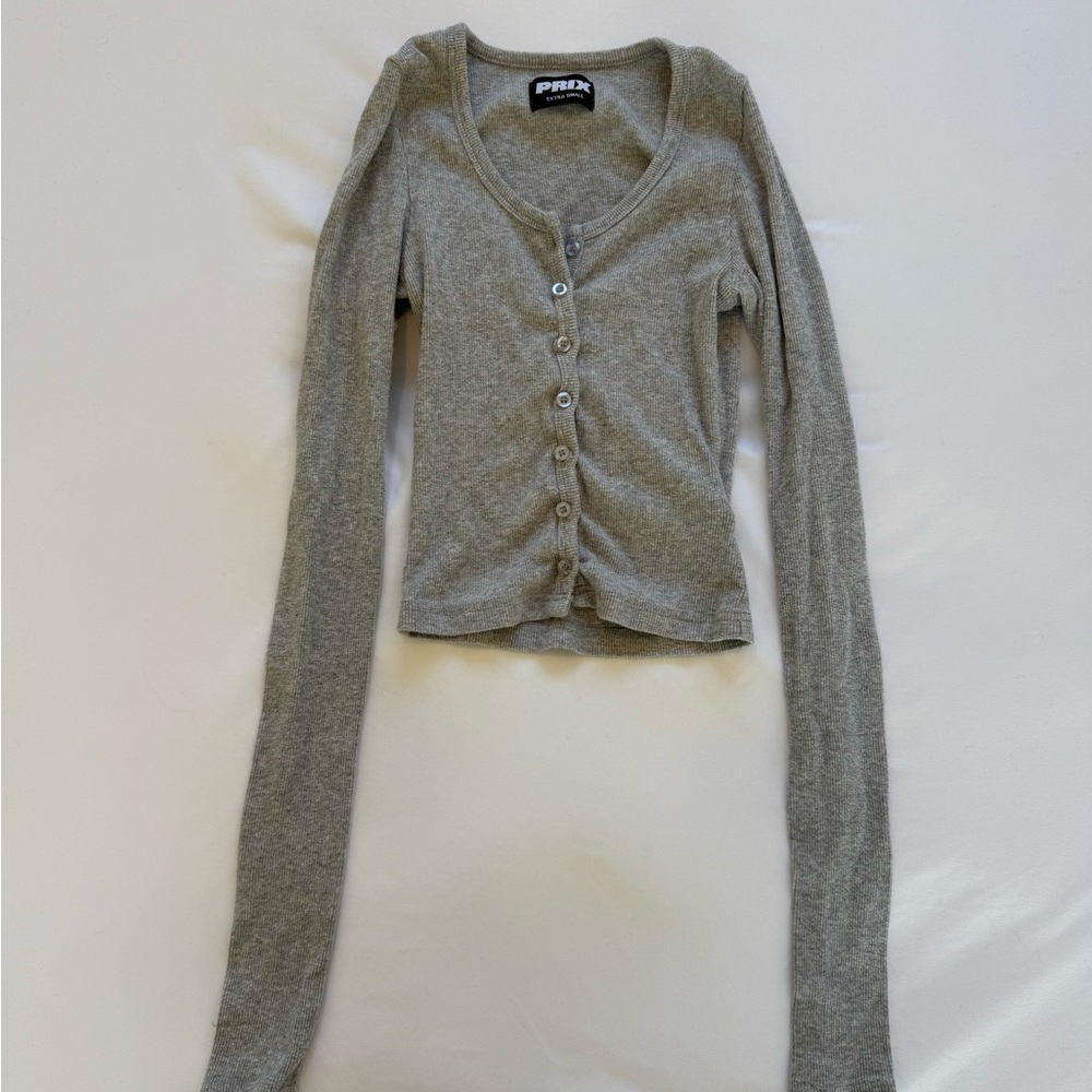 Prix Gray Women's Top